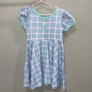 NWT springtime tartan dress